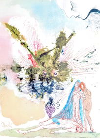 Salvador Dali, Composition (Michler/Lopsinger 1600; Field 69-3), Biblia Sacra, Limited Edition