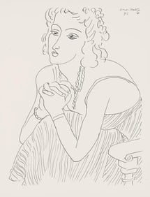 Henri Matisse, Serie P, var. 5 (Duthuit 9), Henri Matisse, Dessins, Themes et variations, Limited