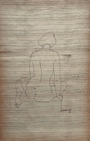 Henry Strater, Composition, 24 Drawings by Henry Strater, Limited Edition Lithograph