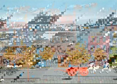 Michel Delacroix, Felix Potin, Limited Edition Lithograph