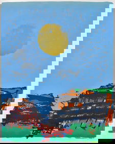 Paul Guiramand, Composition, Œuvres completes d'Albert Camus, Limited Edition Lithograph