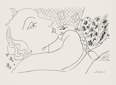 Henri Matisse, Serie Z, var. 2 (Duthuit 9), Henri Matisse, Dessins, Themes et variations, Limited