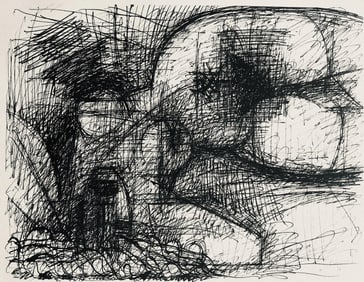 Marcel Gromaire, Composition, Gromaire, Limited Edition Lithograph