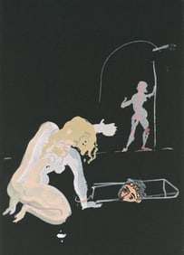 Andre Derain, Composition, Salome, Limited Edition Lithograph