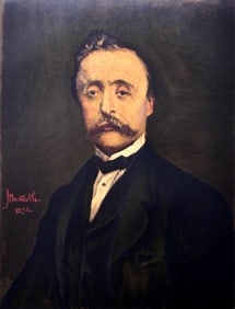 Adolphe Monticelli, Portrait du Maitre M.L., Les Realistes Lyriques, Collection Pierre Levy, Limited