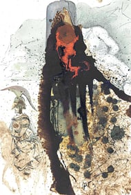 Salvador Dali, Composition (Michler/Lopsinger 1600; Field 69-3), Biblia Sacra, Limited Edition