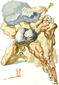 Salvador Dali, L'Enfer VII (Michler/Lopsinger 1039-1138; Field 189-200), La Divine Comedie, Limited