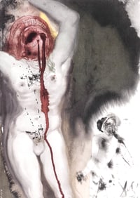 Salvador Dali, Composition (Michler/Lopsinger 1600; Field 69-3), Biblia Sacra, Limited Edition