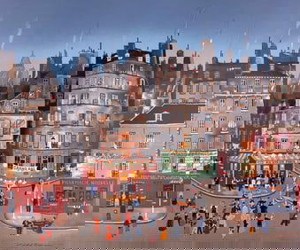 Michel Delacroix, Le Grand Bal, Limited Edition Lithograph