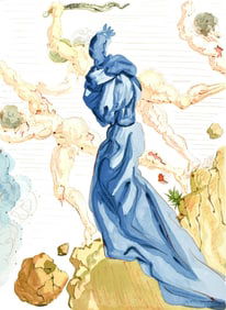 Salvador Dali, Inferno XV (Michler/Lopsinger 1039-1138; Field 189-200), La Divina Commedia, Limited