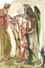 Salvador Dali, Le Purgatoire XI (Michler/Lopsinger 1039-1138; Field 189-200), La Divine Comedie,