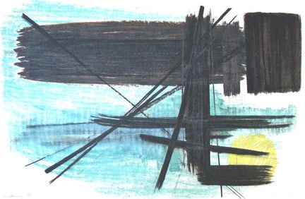 Hans Hartung, P. 1950-3, Hans Hartung, Peintres d'aujourd'hui, Limited Edition Heliogravure