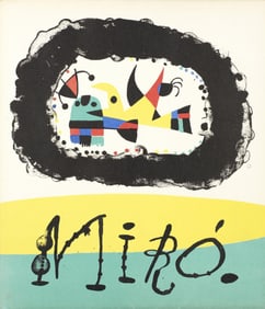Joan Miro, Composition (Cramer 39), Joan Miro, Limited Edition Lithograph
