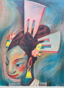 Jean Charlot, Composition, Limited Edition Lithograph