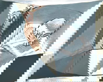 Pablo Picasso, Tete de mort et livre, Marina Picasso Collection, Official Limited Edition Lithograph