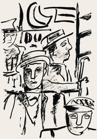 Fernand Leger, Composition, mes voyages