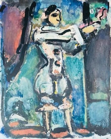 Georges Rouault, Pierrot blanc, Divertissement, Editions de la Revue Verve, Limited Edition