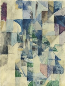 Robert Delaunay, La fenetre No. 2, XXe siecle, Limited Edition Lithograph
