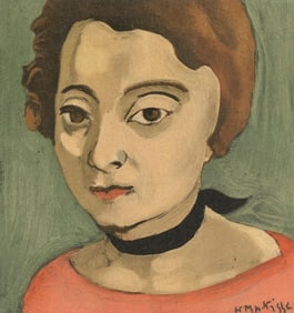 Henri Matisse, Margueritte Matisse, Portraits par Henri Matisse, Limited Edition Lithograph