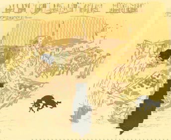 Pierre Bonnard, Marchand des quatre-saisons, Bonnard Lithographe, Limited Edition Lithograph