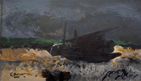 Georges Braque, Barque sur les galets, Varengeville, Limited Edition Lithograph