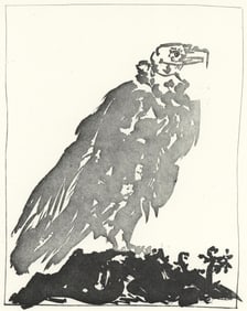 Pablo Picasso, Le Vautour (The Vulture) (Orozco p.82), Histoire naturelle, Limited Edition