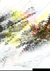 Salvador Dali, Composition (Michler/Lopsinger 1600; Field 69-3), Biblia Sacra, Limited Edition