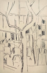 Fernand Leger, Dans Verdun, Dessins de Guerre 1915-16, Limited Edition Lithograph