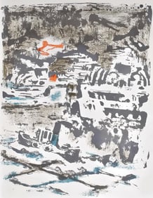 Alexandre Garbell, Composition, Œuvres completes d'Albert Camus, Limited Edition Lithograph