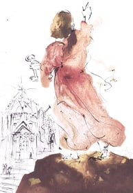 Salvador Dali, Composition (Michler/Lopsinger 1600; Field 69-3), Biblia Sacra, Limited Edition