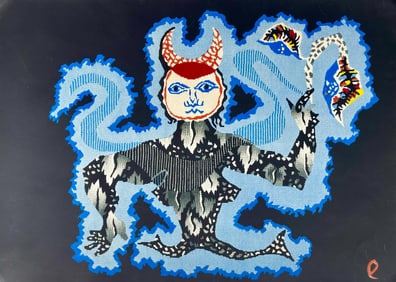 Jean Lurcat, La Vierge (Virgo), Les Signes du zodiaque, Limited Edition Lithograph