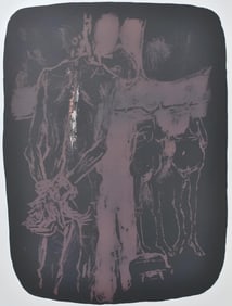 Paul Guiramand, Composition, Œuvres completes d'Albert Camus, Limited Edition Lithograph