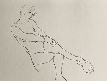 Henri Matisse, Composition (Dutel 3), Dessins de Henri-Matisse, Limited Edition Lithograph
