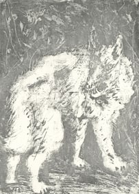 Pablo Picasso, Le Loup (The Wolf) (Orozco p.82), Histoire naturelle, Limited Edition Lithograph