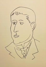 Henri Matisse, Composition (Duthuit 31), Apollinaire, Limited Edition Lithograph