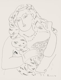 Henri Matisse, Serie K, var. 6 (Duthuit 9), Henri Matisse, Dessins, Themes et variations, Limited