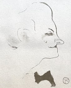 Henri de Toulouse-Lautrec, Yvette Guilbert, TLautrec, Philadelphia Museum of Art, Limited Edition