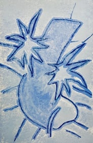 Georges Braque, Composition (Vallier 102), Les Paroles Transparentes, Limited Edition Lithograph