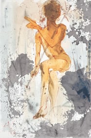 Salvador Dali, Composition (Michler/Lopsinger 1600; Field 69-3), Biblia Sacra, Limited Edition