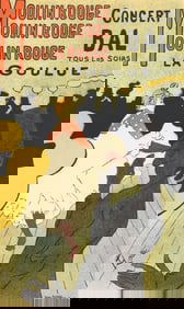 Henri de Toulouse-Lautrec, Moulin Rouge, La Goulue, Les Affiches De Toulouse-Lautrec, Limited