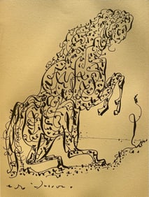 Andre Masson, La chimere au serpent, Masson Dessins, Limited Edition Lithograph