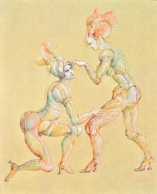 Leonor Fini, Composition, Fruits de la Passion, XXe siecle, Limited Edition Heliogravure