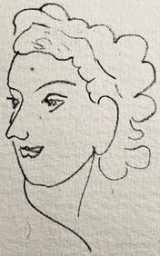 Henri Matisse, Lithographie III (Duthuit 20), Repli, Gravures de Henri Matisse, Limited Edition