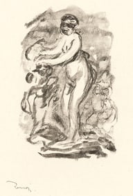 Pierre-Auguste Renoir, Femme au cep de vigne, Les Lithographies de Renoir, Limited Edition