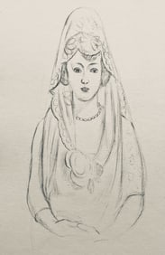 Henri Matisse, Composition (Dutel 3), Dessins de Henri-Matisse, Limited Edition Lithograph