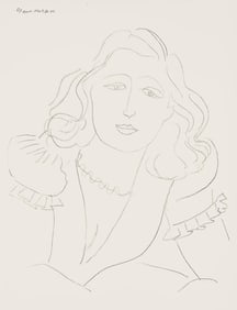 Henri Matisse, Serie O, var. 7 (Duthuit 9), Henri Matisse, Dessins, Themes et variations, Limited