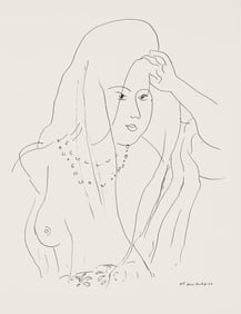 Henri Matisse, Serie N, var. 5 (Duthuit 9), Henri Matisse, Dessins, Themes et variations, Limited