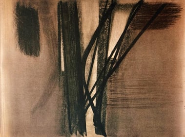 Hans Hartung, P. 1958-10, Hans Hartung, Peintres d'aujourd'hui, Limited Edition Heliogravure