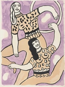Fernand Leger, Composition, Cirque, Lithographies Originales, Limited Edition Lithograph