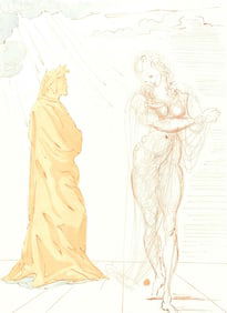 Salvador Dali, L'Enfer II (Michler/Lopsinger 1039-1138; Field 189-200), La Divine Comedie, Limited